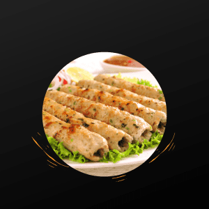 Chicken Reshami Kebab (4 pieces)