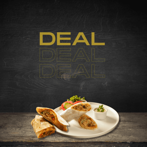 Lunch Takeaway Deal- Paratha Rolls